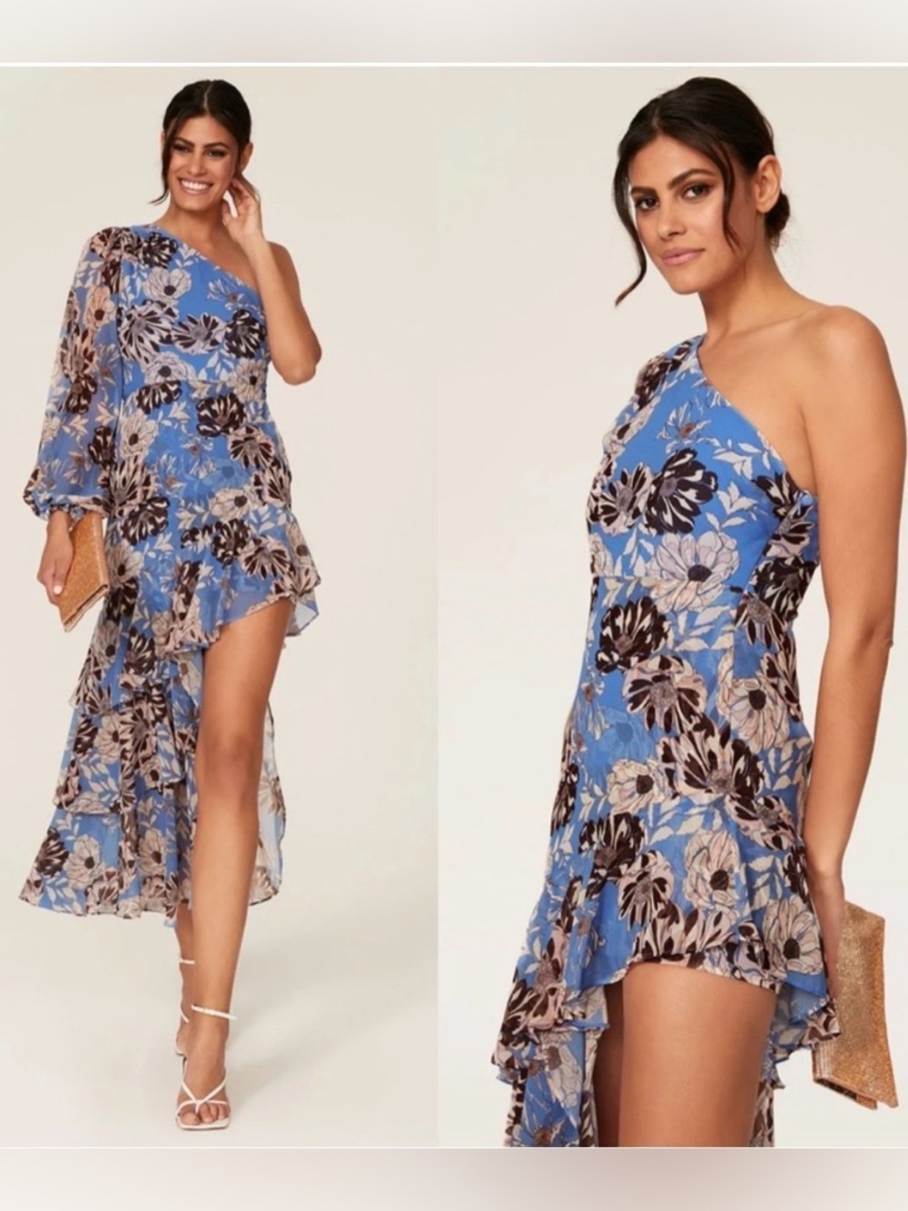 ALEXIS Abanna Dress Tiered Ruffle XS - Picture 8 of 16